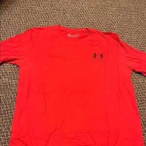 Under Armour Men's Bright Red Tee